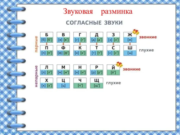 Звуковая разминка