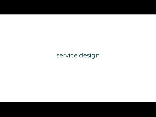 service design