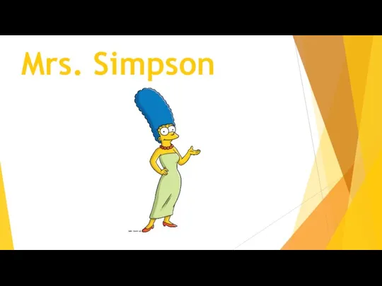 Mrs. Simpson