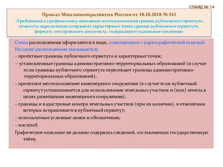 Схема расположения оформляется в виде, совмещенном с картографической основой. На схеме расположения