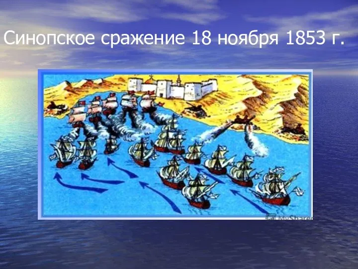 Синопское сражение 18 ноября 1853 г.