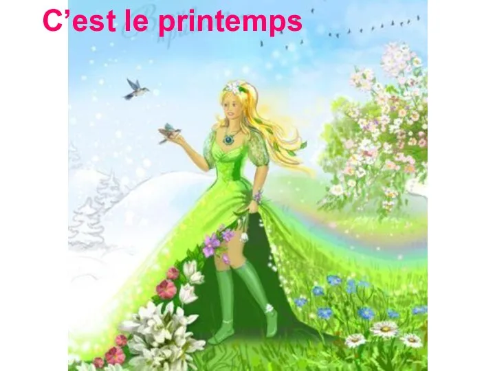 C’est le printemps