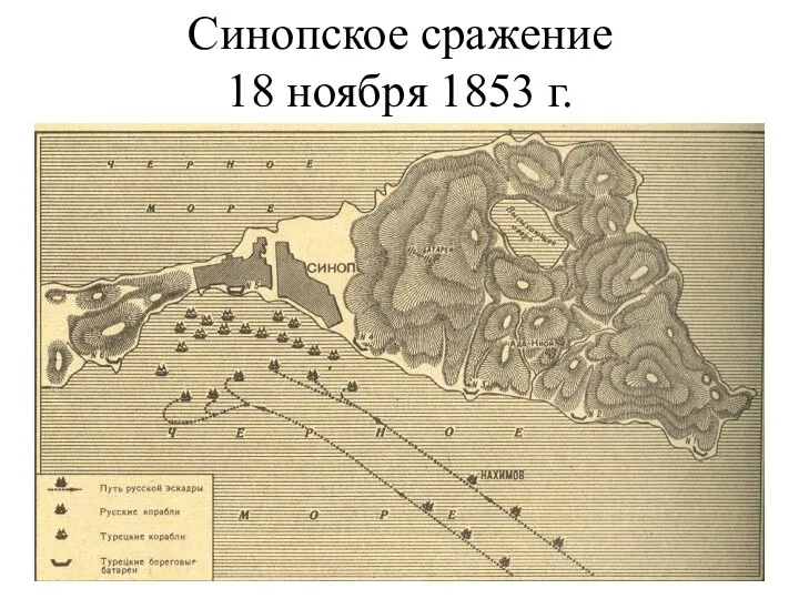 Синопское сражение 18 ноября 1853 г.