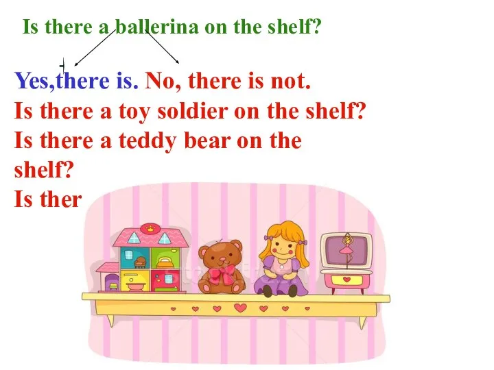IIs there a ballerina on the shelf? Yes,there is. No, there is