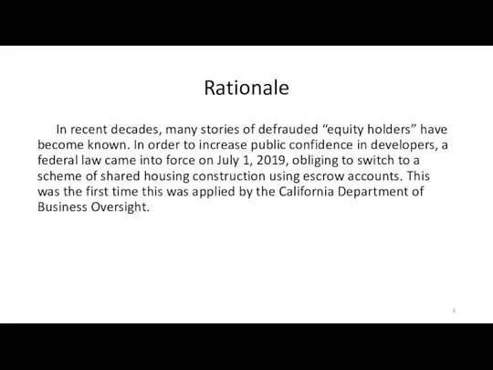 Rationale In recent decades, many stories of defrauded “equity holders” have become