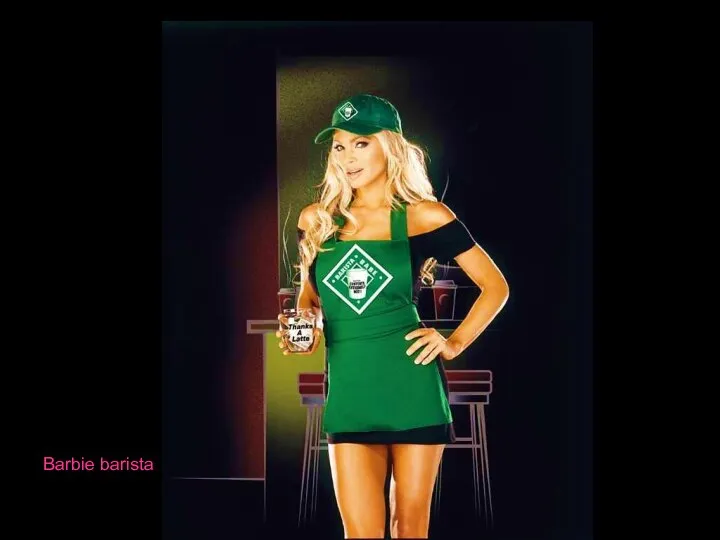 Barbie barista