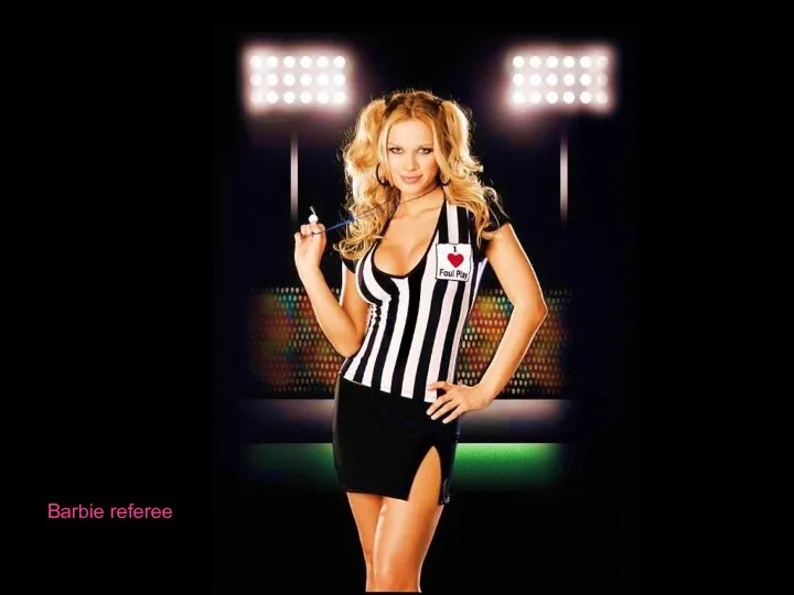 Barbie referee