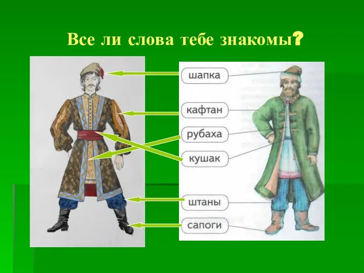 Все ли слова тебе знакомы?