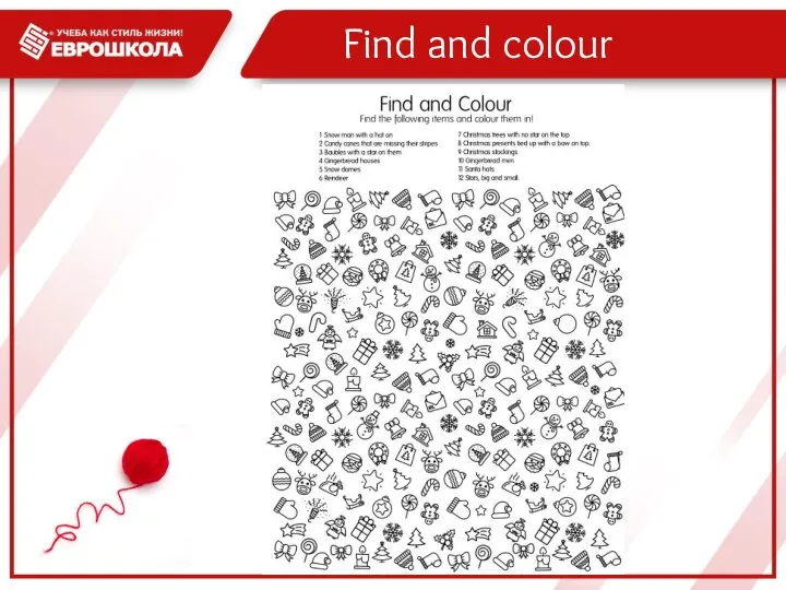 Find and colour