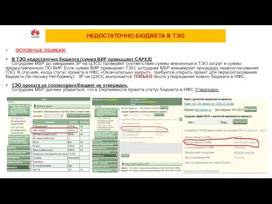 НЕДОСТАТОЧНО БЮДЖЕТА В ТЭО ОСНОВНЫЕ ОШИБКИ: В ТЭО недостаточно бюджета (сумма ВИР
