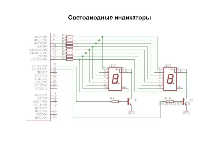 Светодиодные индикаторы