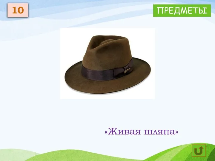 «Живая шляпа» ПРЕДМЕТЫ 10