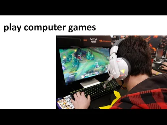 play computer games