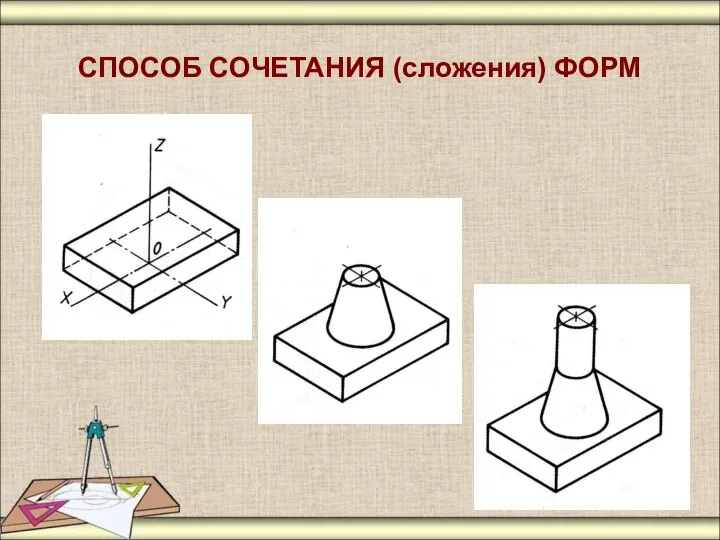 СПОСОБ СОЧЕТАНИЯ (сложения) ФОРМ