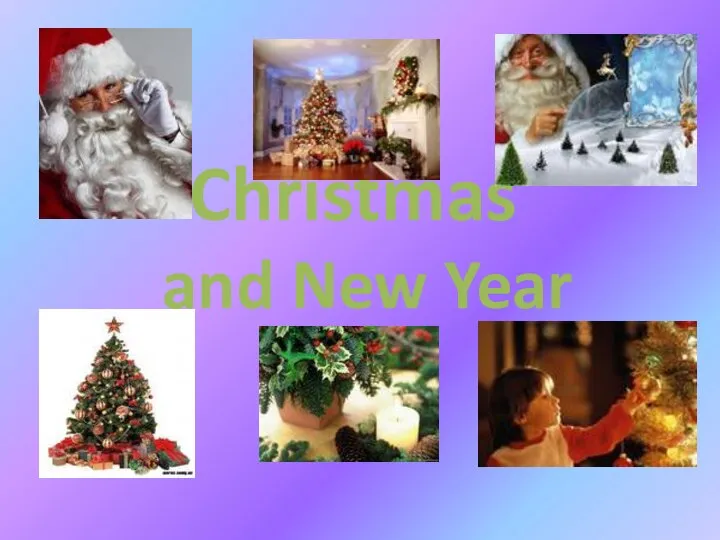 Christmas and New Year