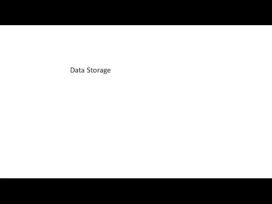 Data Storage