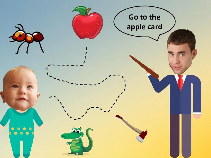 Go to the apple card