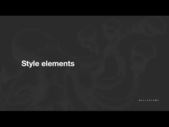 Style elements