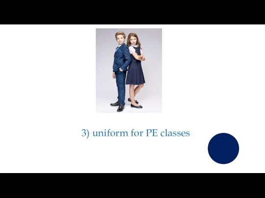 3) uniform for PE classes