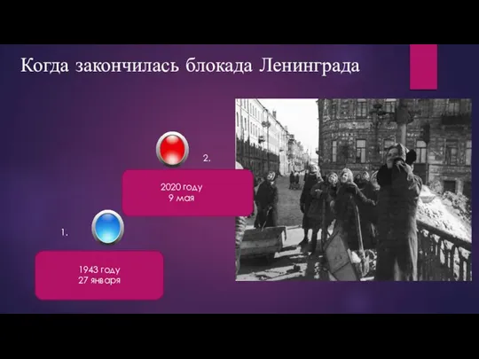 Когда закончилась блокада Ленинграда 2020 году 9 мая 1943 году 27 января 1. 2.