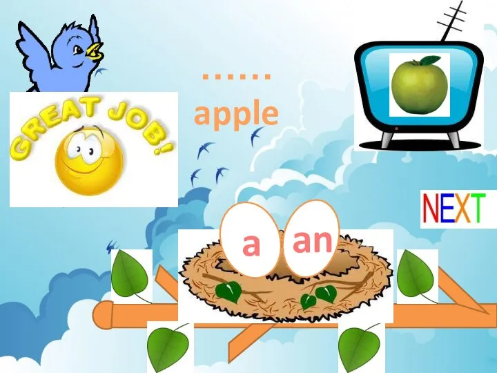 an a …… apple
