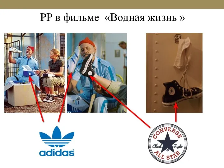 PP в фильме «Водная жизнь »