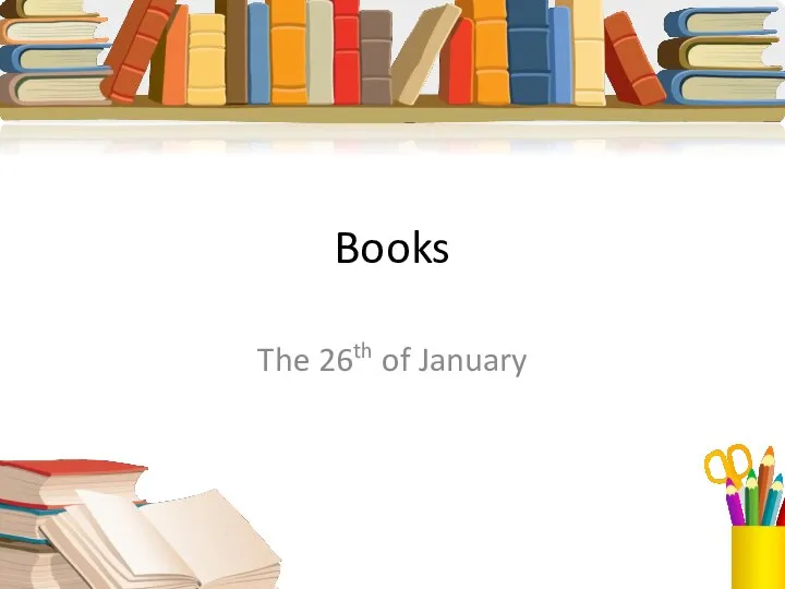 Books The 26th of January