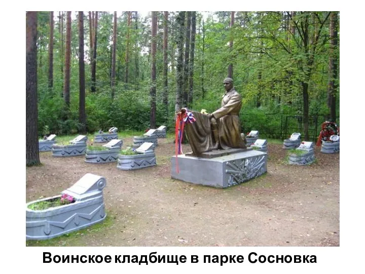 1 Воинское кладбище в парке Сосновка