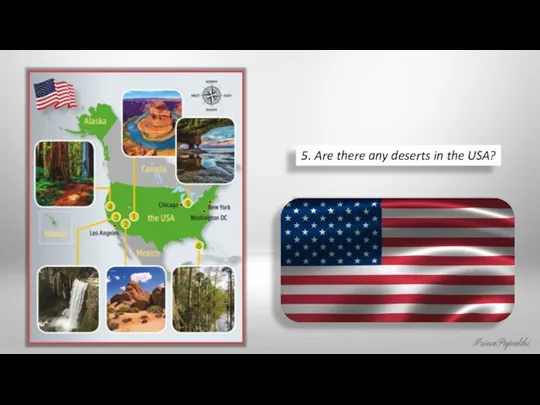 5. Are there any deserts in the USA?