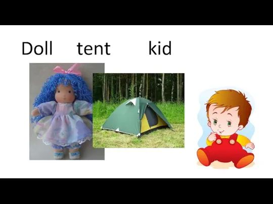 Doll tent kid