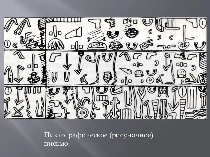 Пиктографическое (рисуночное) письмо