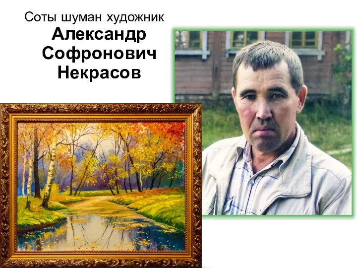 Соты шуман художник Александр Софронович Некрасов