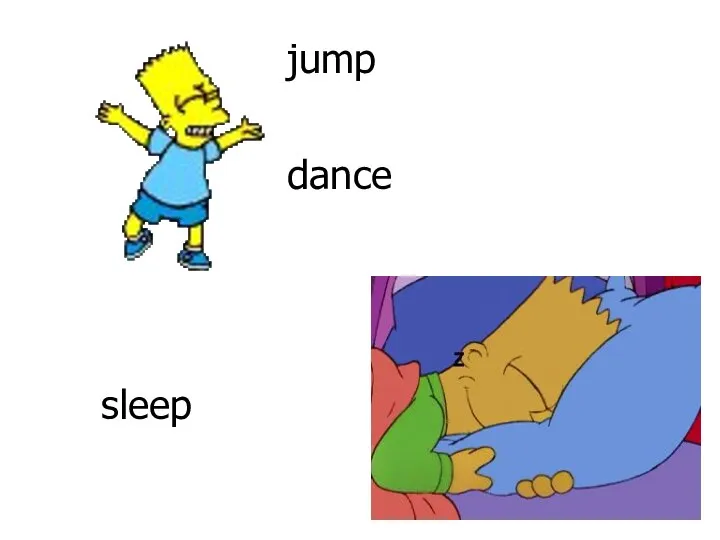 sleep jump dance