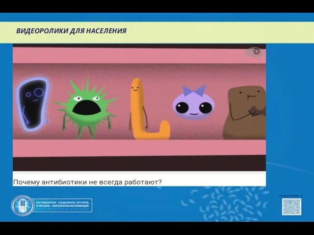 www.antibiotic.ru ВИДЕОРОЛИКИ ДЛЯ НАСЕЛЕНИЯ
