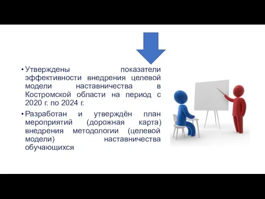 Утверждены показатели эффективности внедрения целевой модели наставничества в Костромской области на период