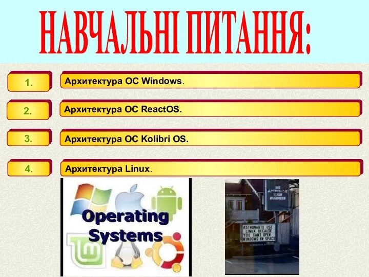 НАВЧАЛЬНІ ПИТАННЯ: