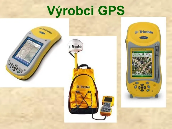 Výrobci GPS