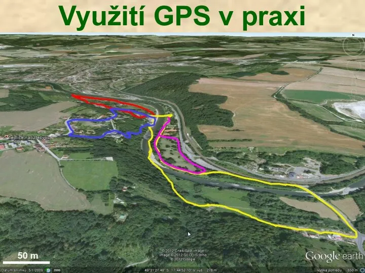 Využití GPS v praxi