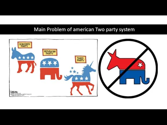 Main Problem of american Two party system