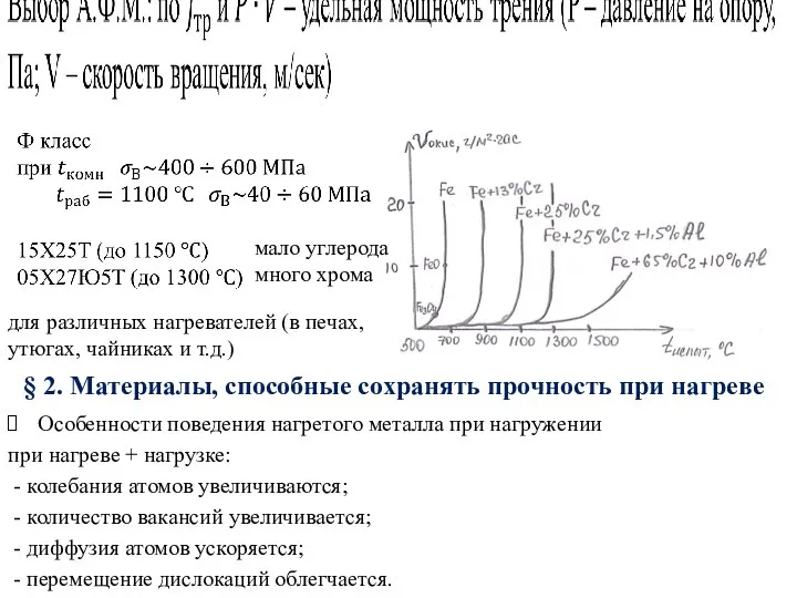 мало углерода много хрома для различных нагревателей (в печах, утюгах, чайниках и