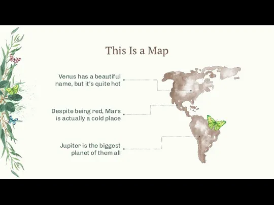This Is a Map Venus has a beautiful name, but it’s quite