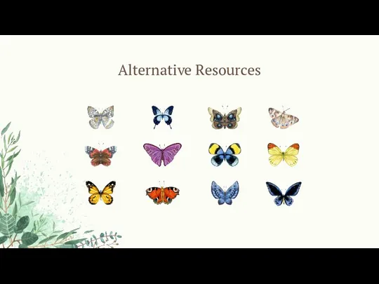 Alternative Resources