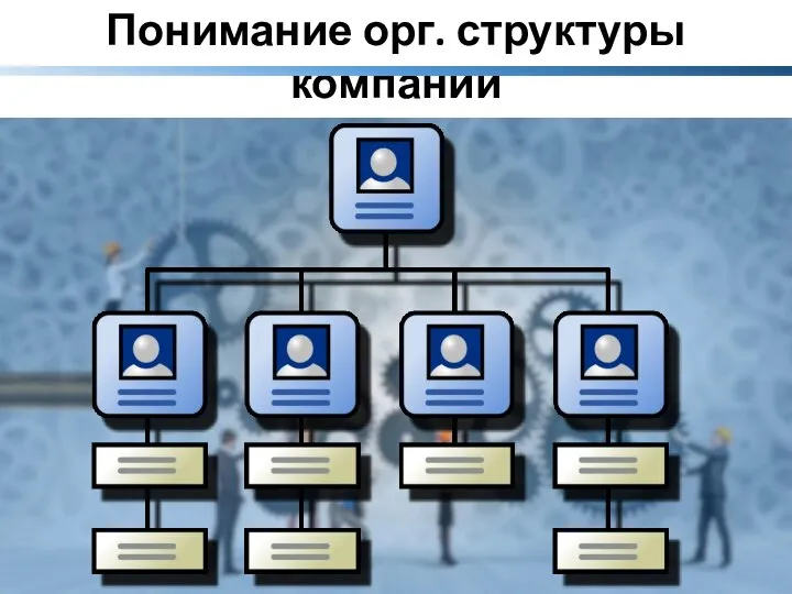 Понимание орг. структуры компании