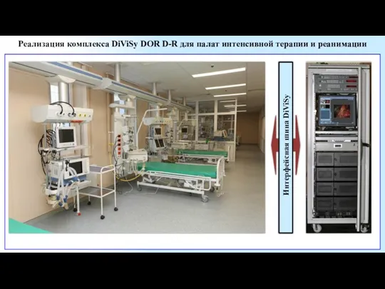 Реализация комплекса DiViSy DOR D-R для палат интенсивной терапии и реанимации Интерфейсная шина DiViSy