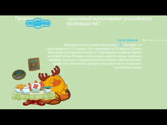 Почему «Смешарики - культовый мультсериал российского производства? культурный код Мультфильм стал крайне