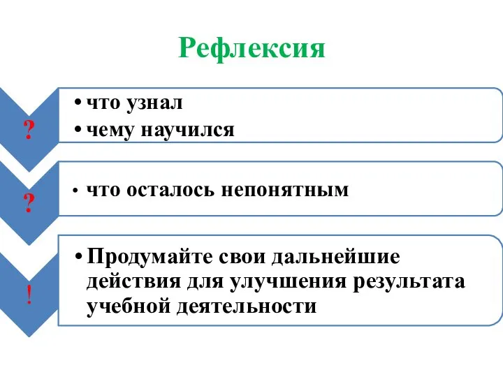 Рефлексия