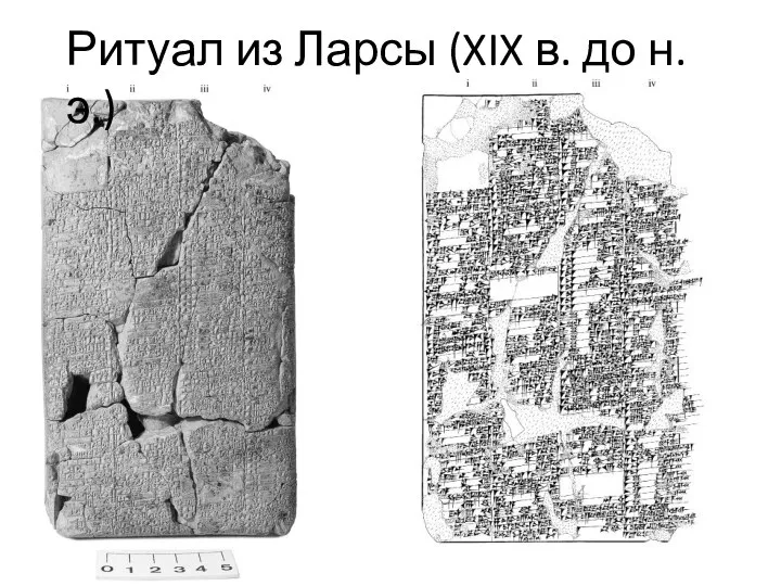 Ритуал из Ларсы (XIX в. до н. э.)