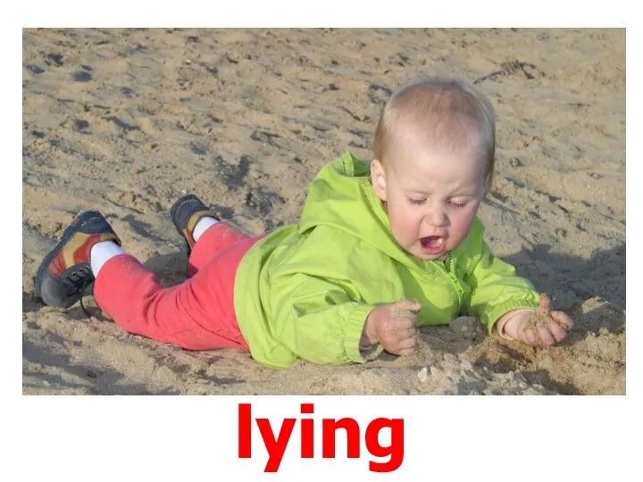 lying