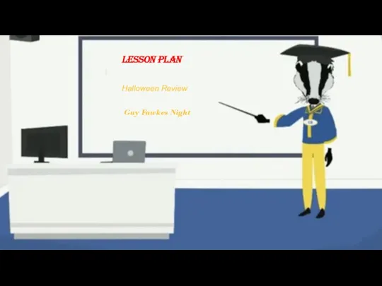 Lesson Plan Halloween Review Guy Fawkes Night