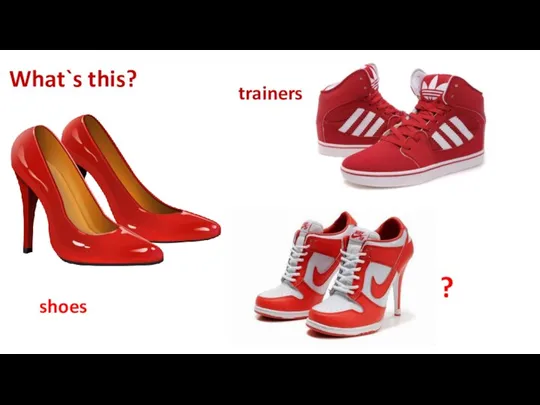 What`s this? shoes trainers ?